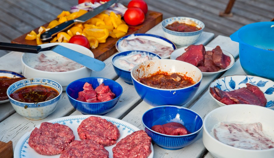 Innehållet i en grillbox testas sommaren 2010